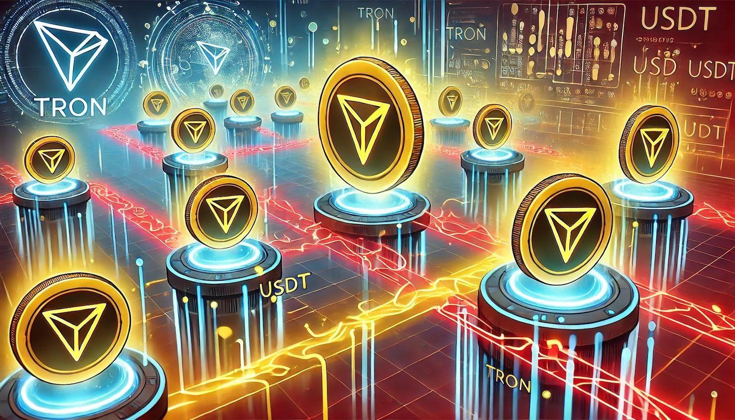 Tron Network Surges: $100bn Trading Volume Signals Potential TRX Rally