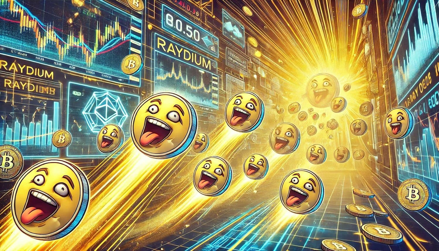 RAY Token Surges 28% After Raydium Unveils Meme Coin Platform