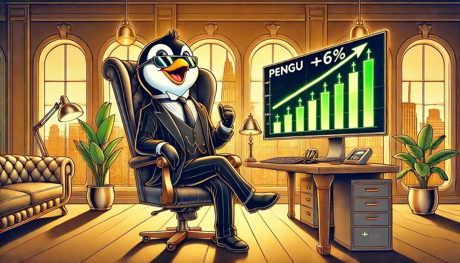 PENGU Token Surges 6% Despite $1.1M Outflow