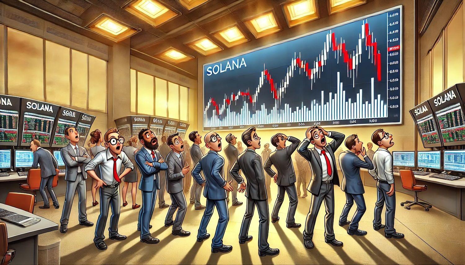 Solana Retreats Below $210 as Bears Test Critical Support Levels